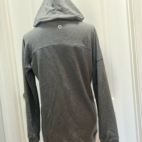 Xersion Drawstring Gray Hoodie Size Small - Picture 5 of 11